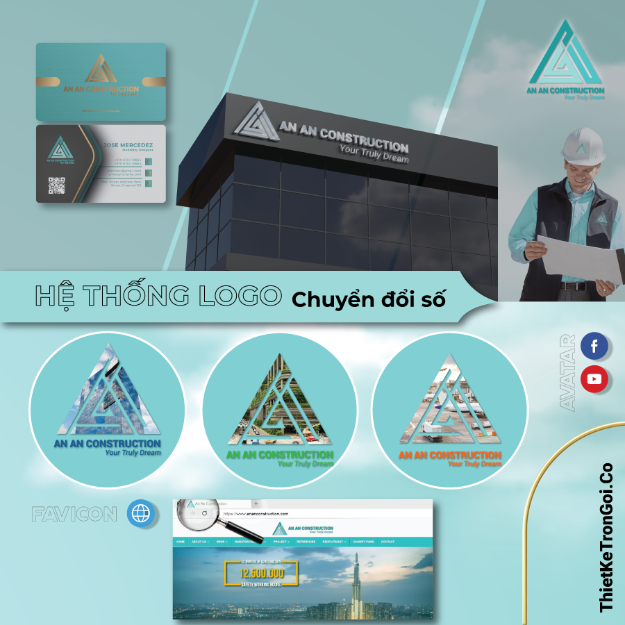 Thiết kế trọn gói cùng DOANH NGHIỆP CHUYỂN ĐỔI SỐ