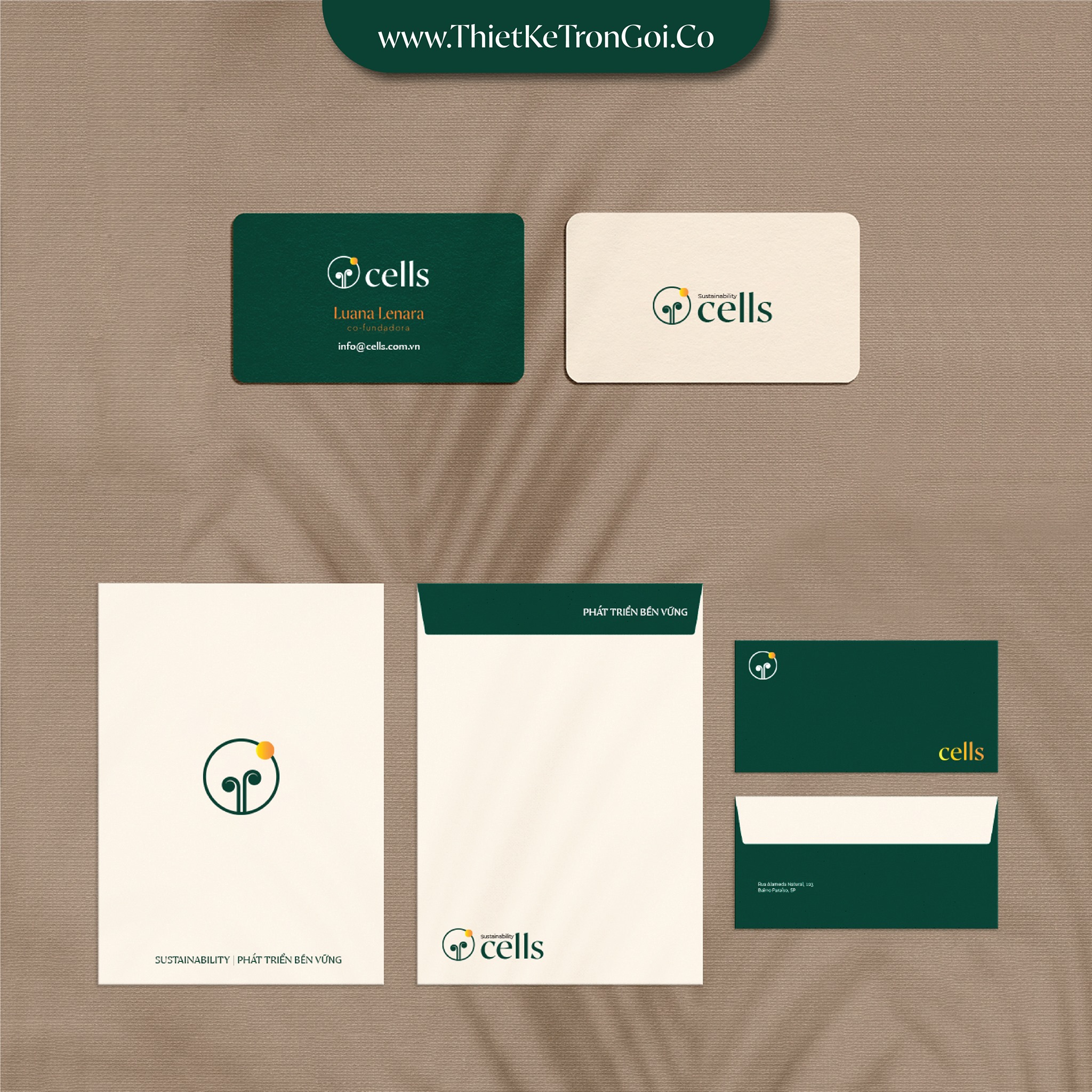 Bộ nhận diện văn phòng gồm những gì?