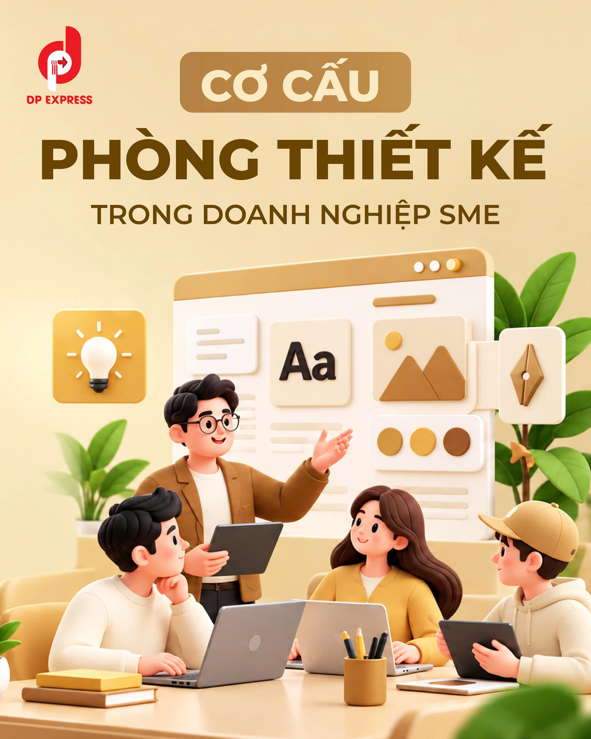 Cơ cấu của phòng thiết kế trong doanh nghiệp SME